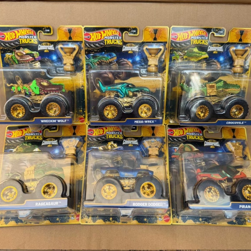 Hot Wheels Car Monster Trucks - รถโมเดล Hot Wheels Monster Trucks ซีรีส์แชมเปี้ยนส์