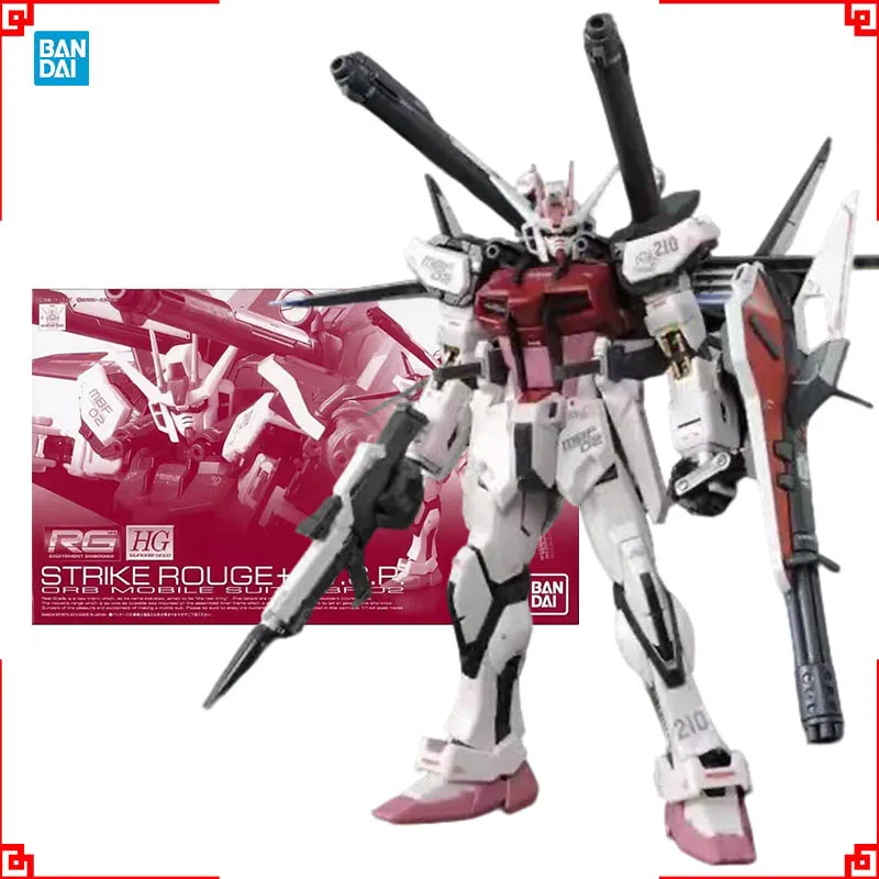 Bandai Model Gundam Rg - ชุดประกอบโมเดลกันดั้ม แบนได รุ่น RG Strike Rouge