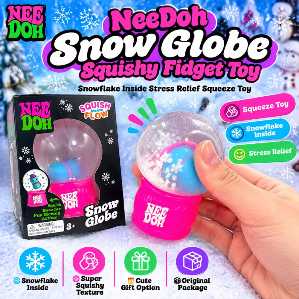 Fidget Cube Original - สินค้าใหม่มาแรง NeeDoh Squish Flow Snow Globe