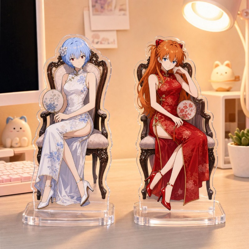 Figma Stand Set - ฟิกเกอร์อะคริลิก EVA รุ่นใหม่ อาสึกะ แลงลีย์ โซริว