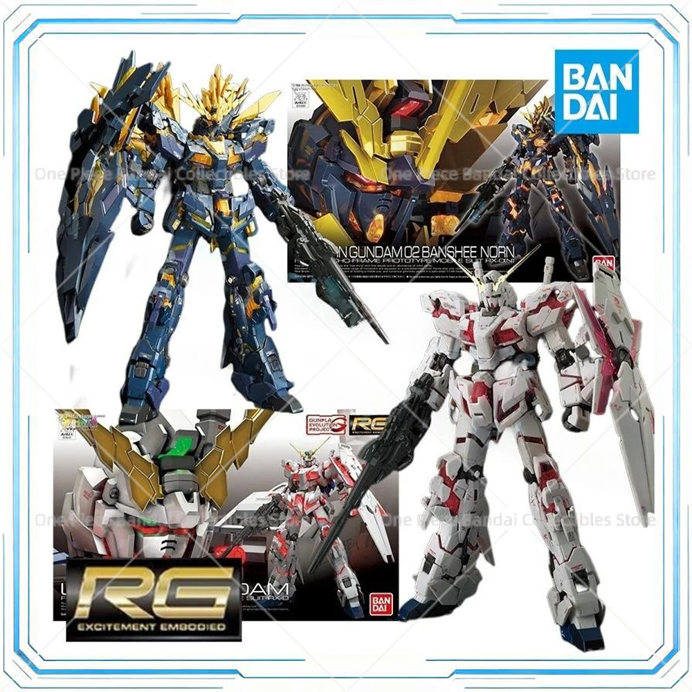Bandai Model Gundam Rg - Bandai RG 1/144 ยูนิคอร์น กันดั้ม 14