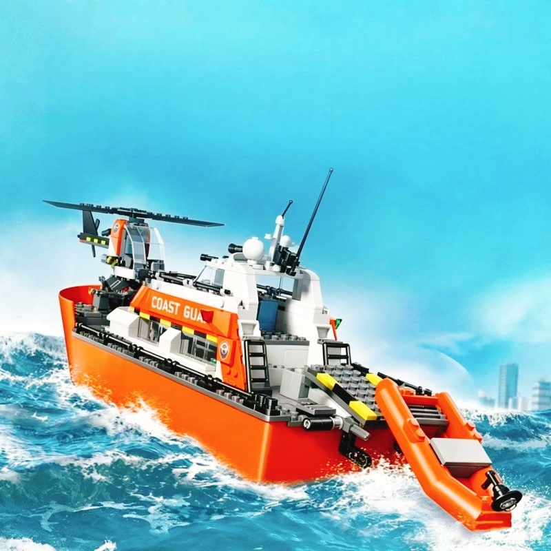 742 ชิ้น เรือกู้ภัย เฮลิคอปเตอ - Lego Set City บทวิจารณ์และราคา