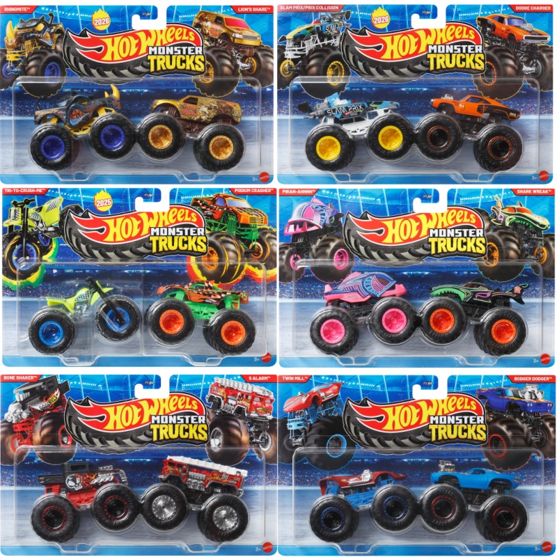 2026 ฮอตวีลส์ มอนสเตอร์ทรัคส์  - Hot Wheels Car Monster Trucks บทวิจารณ์และราคา