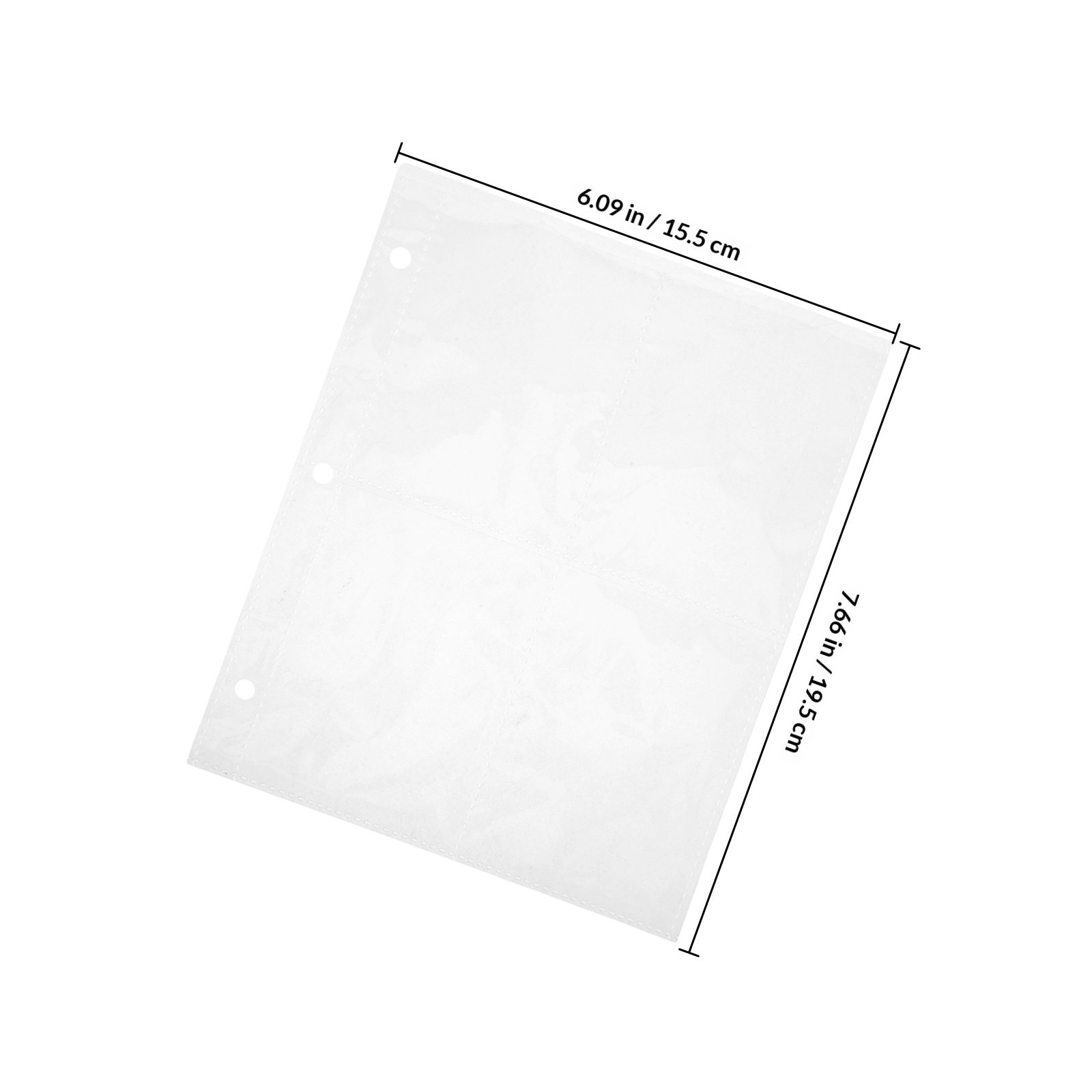 10 ชิ้น แผ่นกระดาษสำรองสำหรับแ - Trading Card Binder บทวิจารณ์และราคา